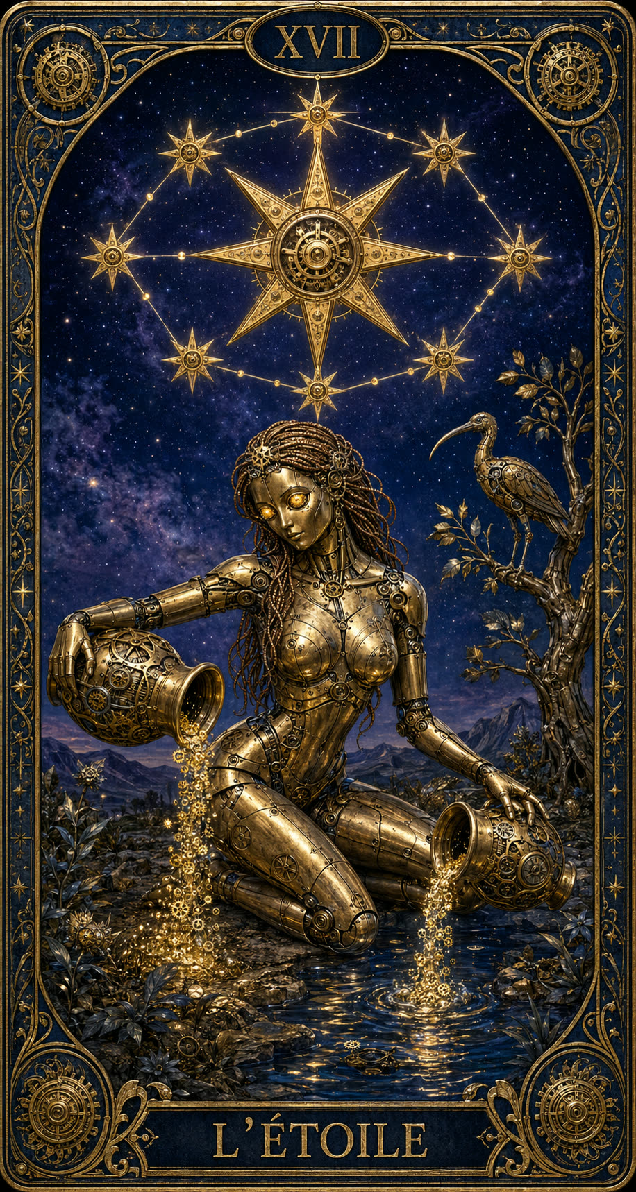 XVII — L'Étoile — Arcana Mechanica — La Galerie Mécanique