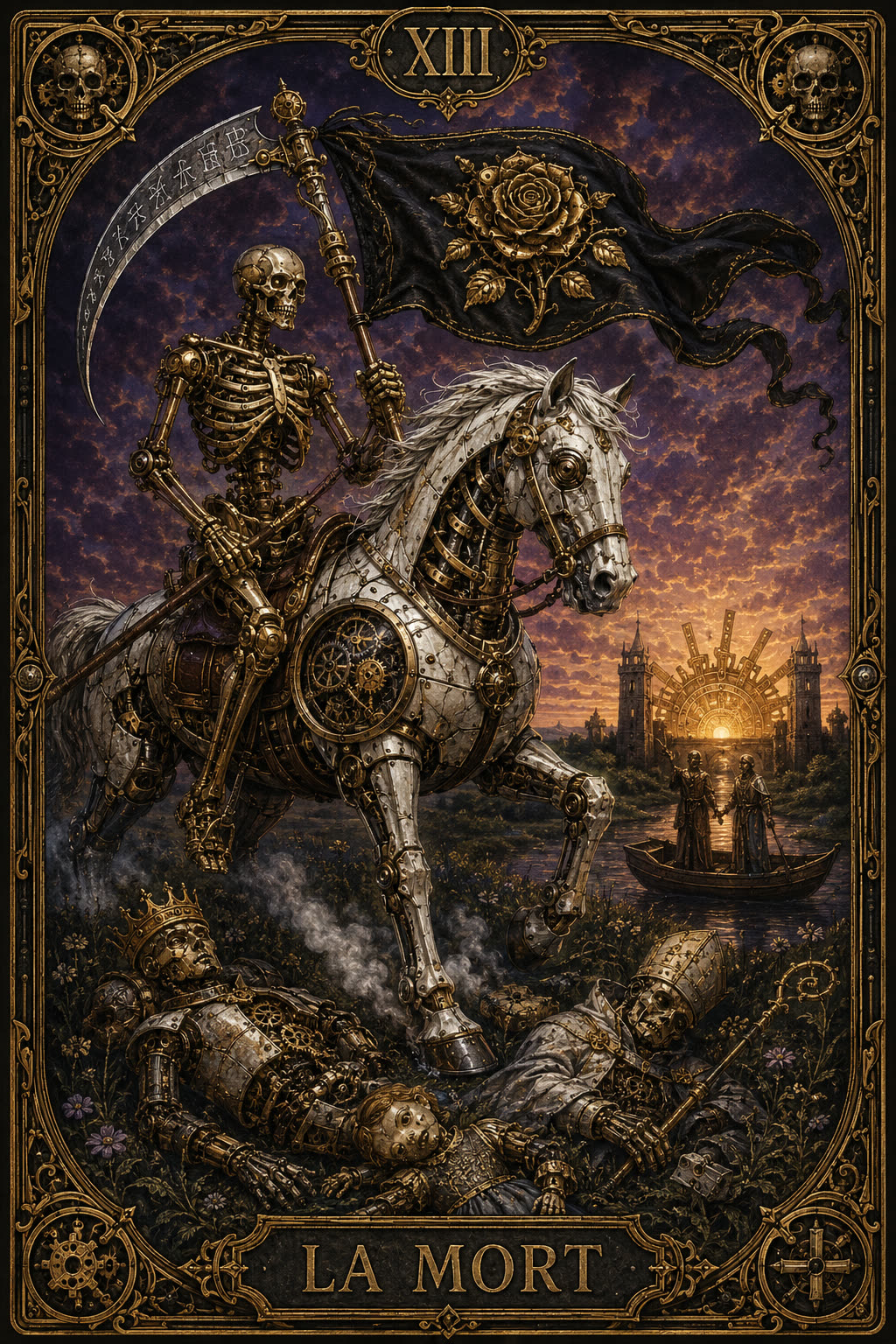 XIII — La Mort — Arcana Mechanica — La Galerie Mécanique