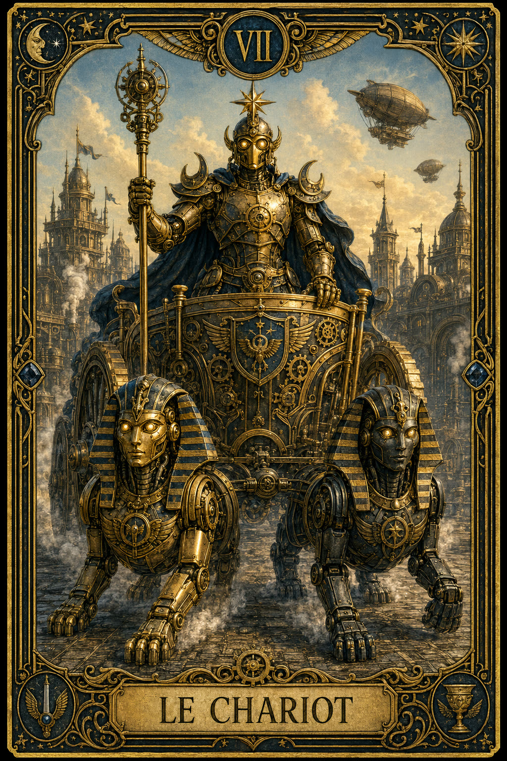 VII — Le Chariot — Arcana Mechanica — La Galerie Mécanique