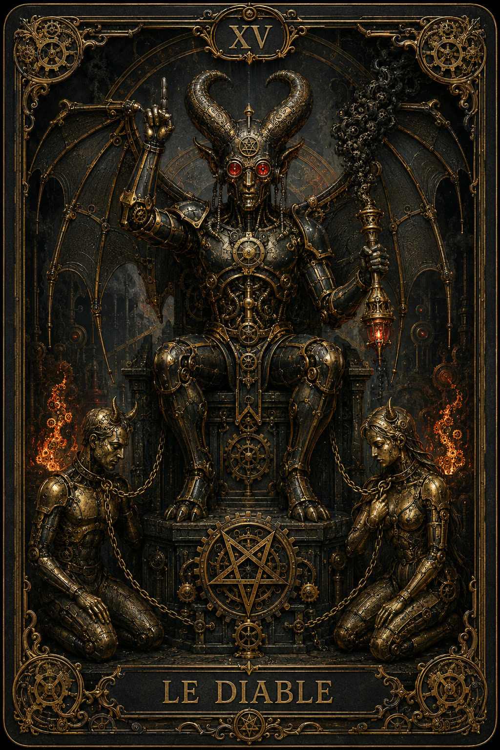 XV — Le Diable — Arcana Mechanica — La Galerie Mécanique
