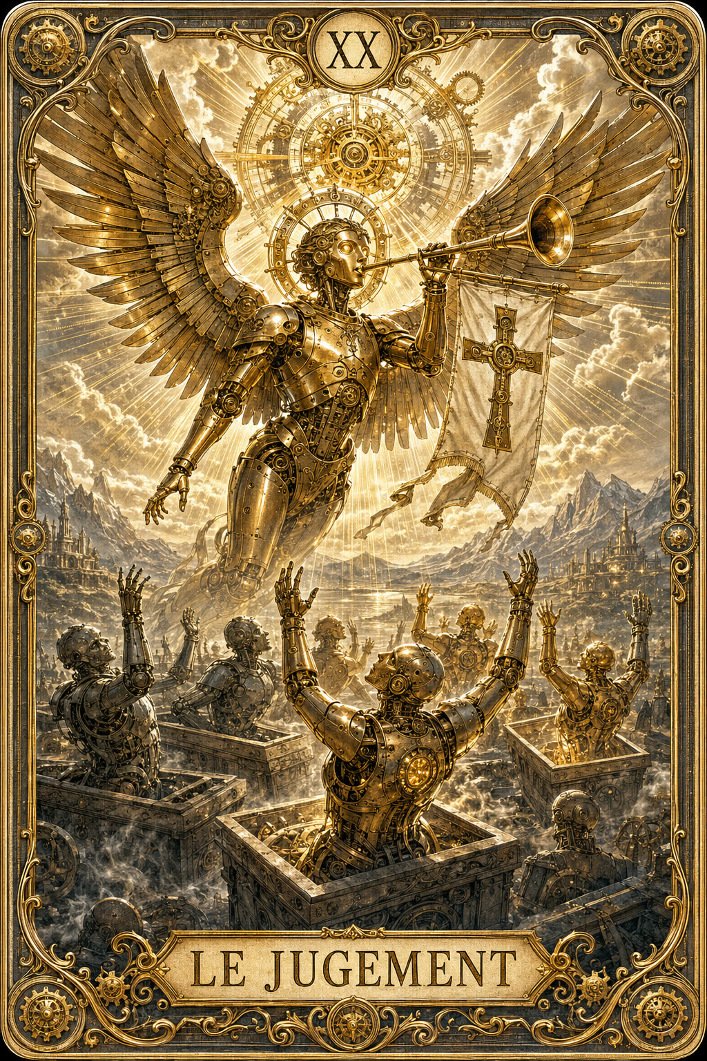 XX — Le Jugement — Arcana Mechanica — La Galerie Mécanique