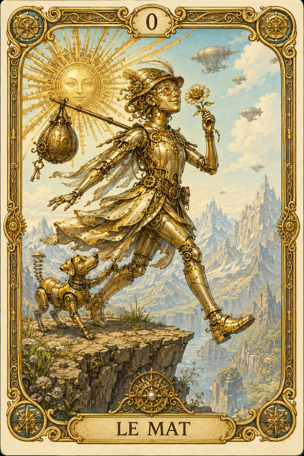 0 — Le Mat — Arcana Mechanica — La Galerie Mécanique