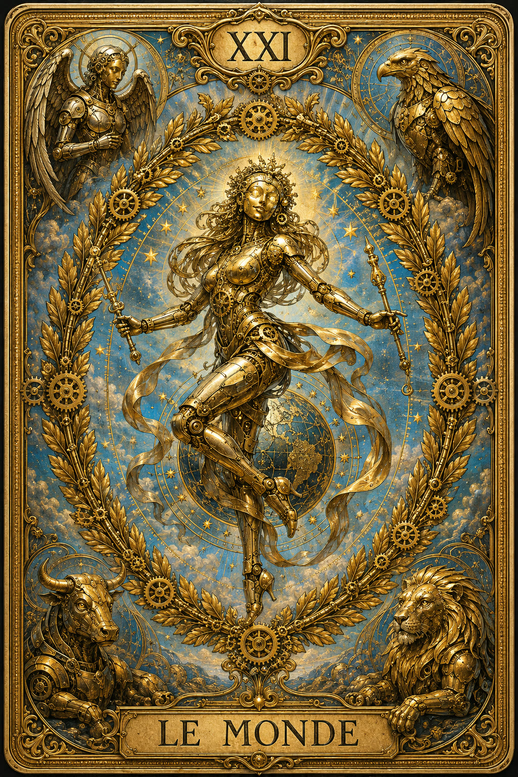XXI — Le Monde — Arcana Mechanica — La Galerie Mécanique