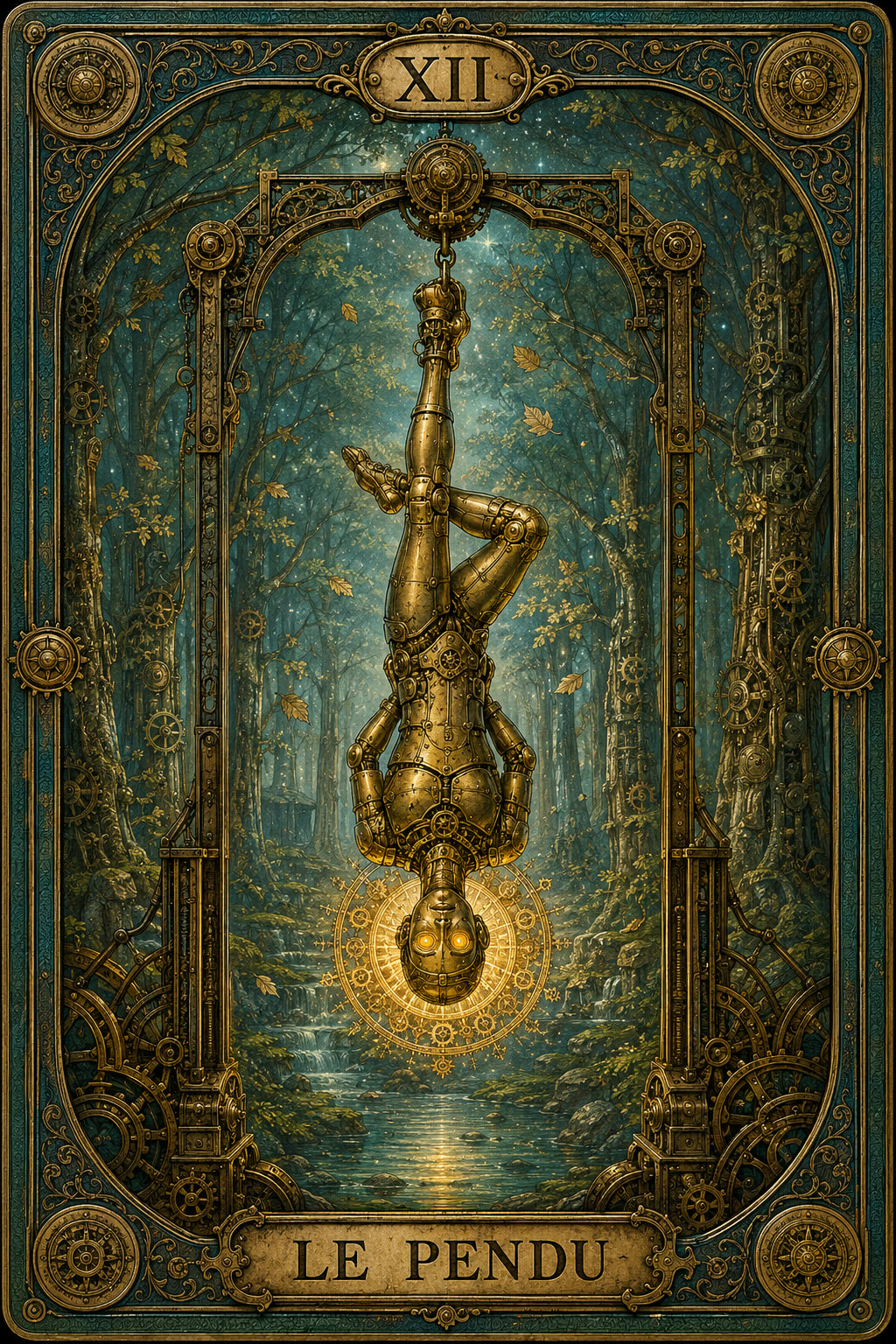 XII — Le Pendu — Arcana Mechanica — La Galerie Mécanique