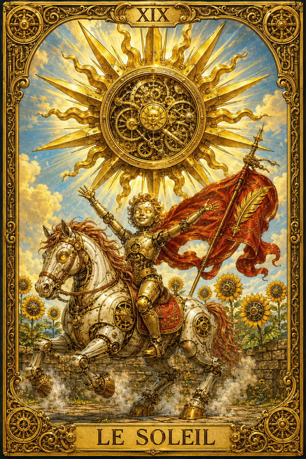 XIX — Le Soleil — Arcana Mechanica — La Galerie Mécanique