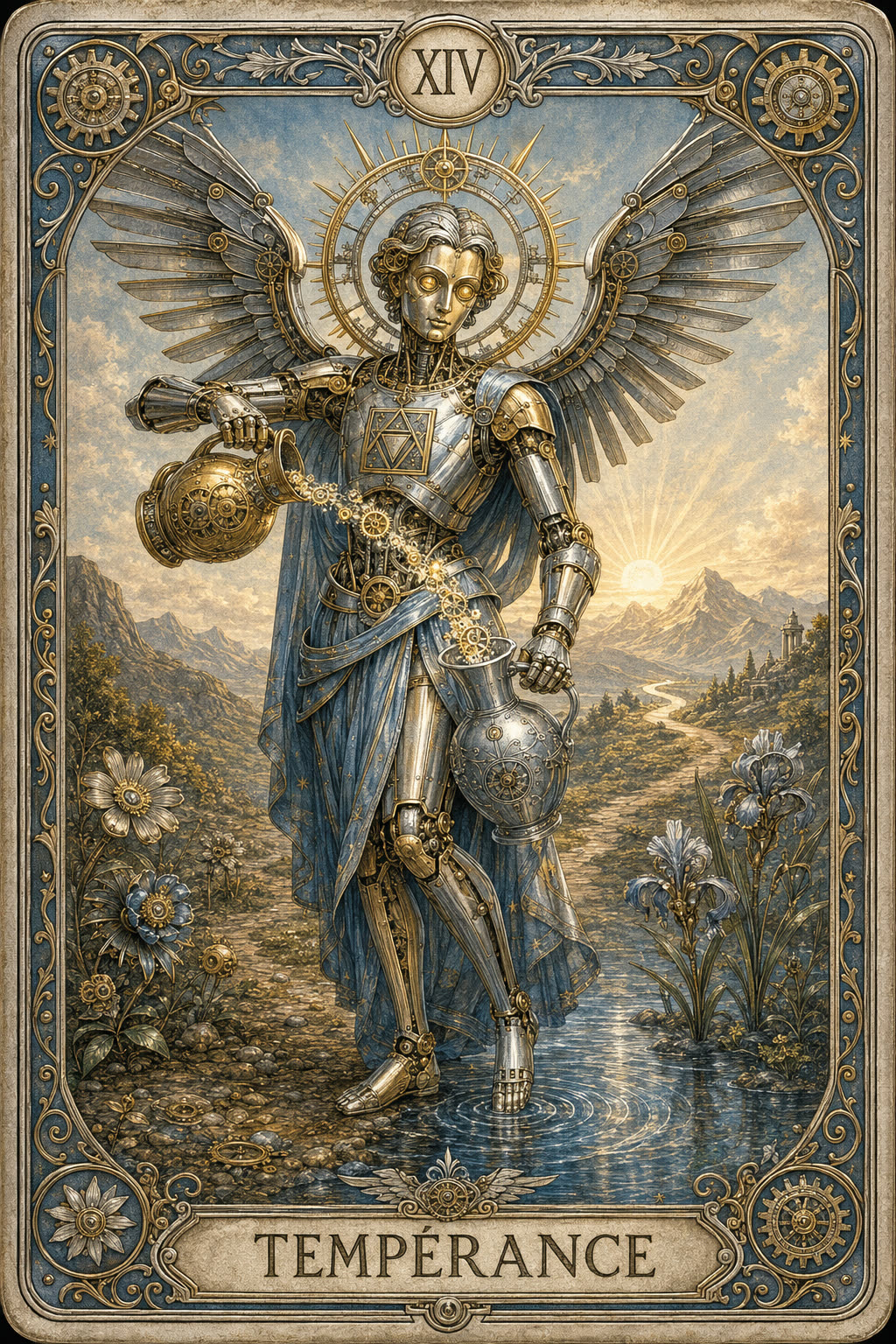 XIV — Tempérance — Arcana Mechanica — La Galerie Mécanique