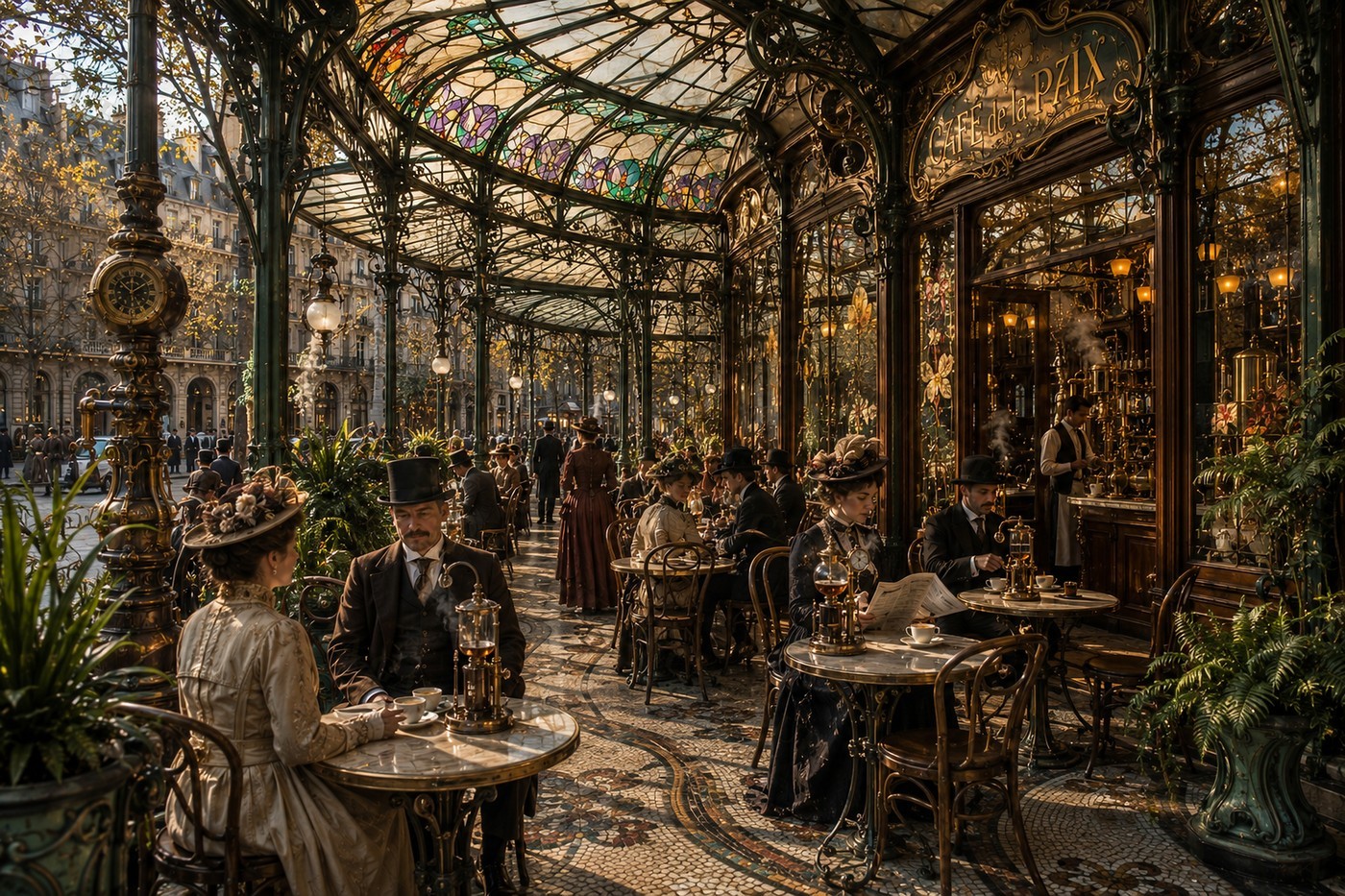 Café de la Paix — La Belle Époque Mécanique — La Galerie Mécanique