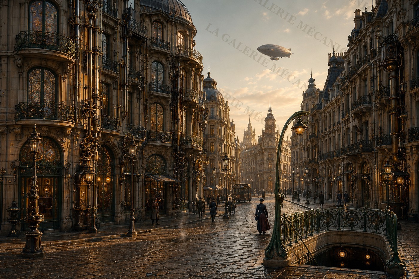 L'Avenue Dorée — La Belle Époque Mécanique — La Galerie Mécanique