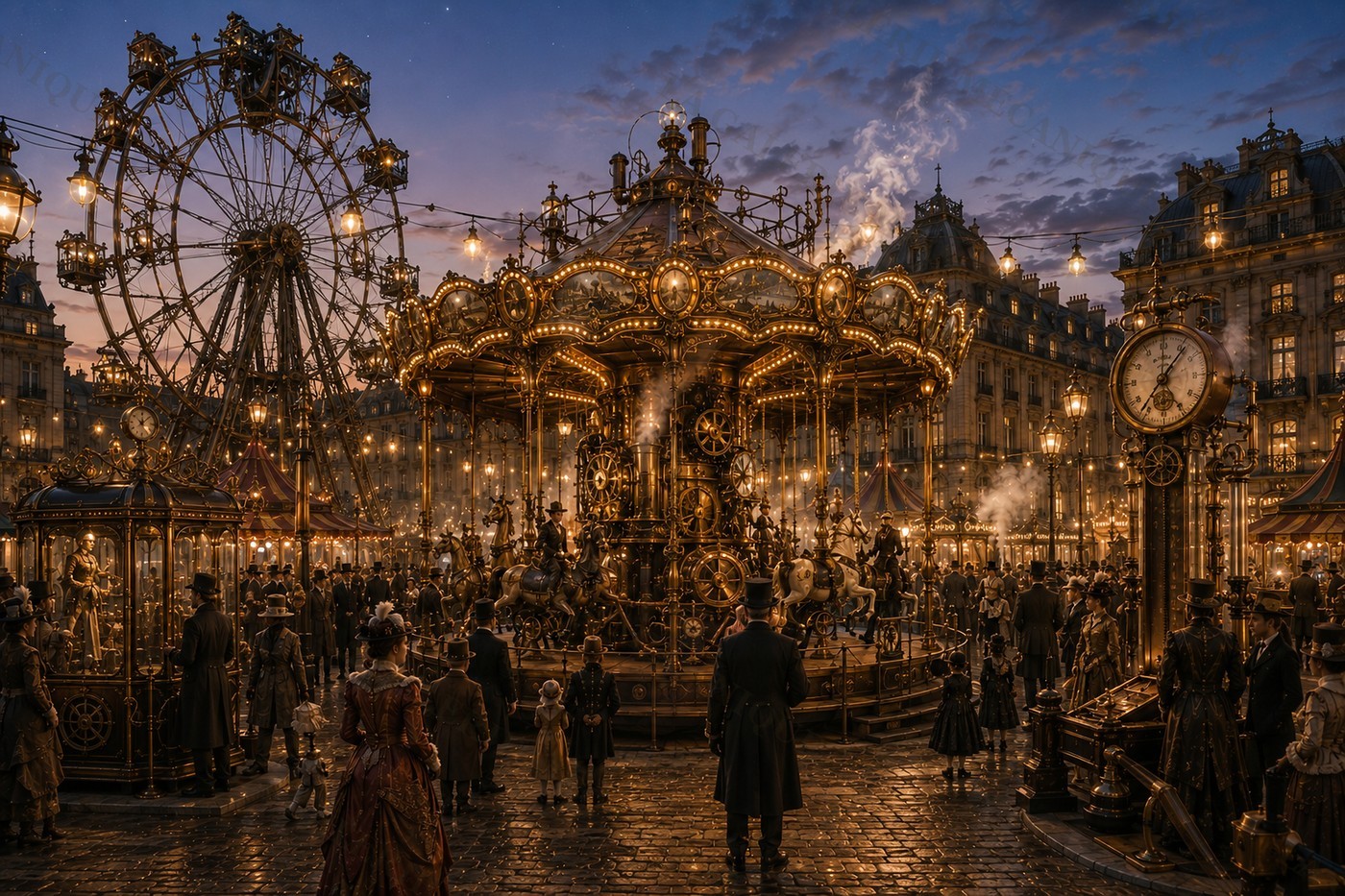 Le Carrousel Doré — La Belle Époque Mécanique — La Galerie Mécanique