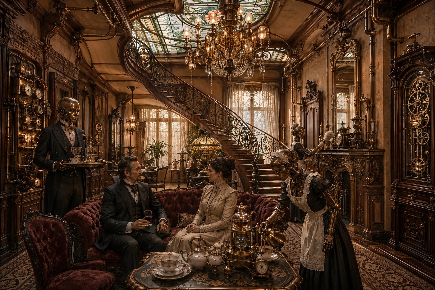 Rouages et Dentelle — La Belle Époque Mécanique — La Galerie Mécanique
