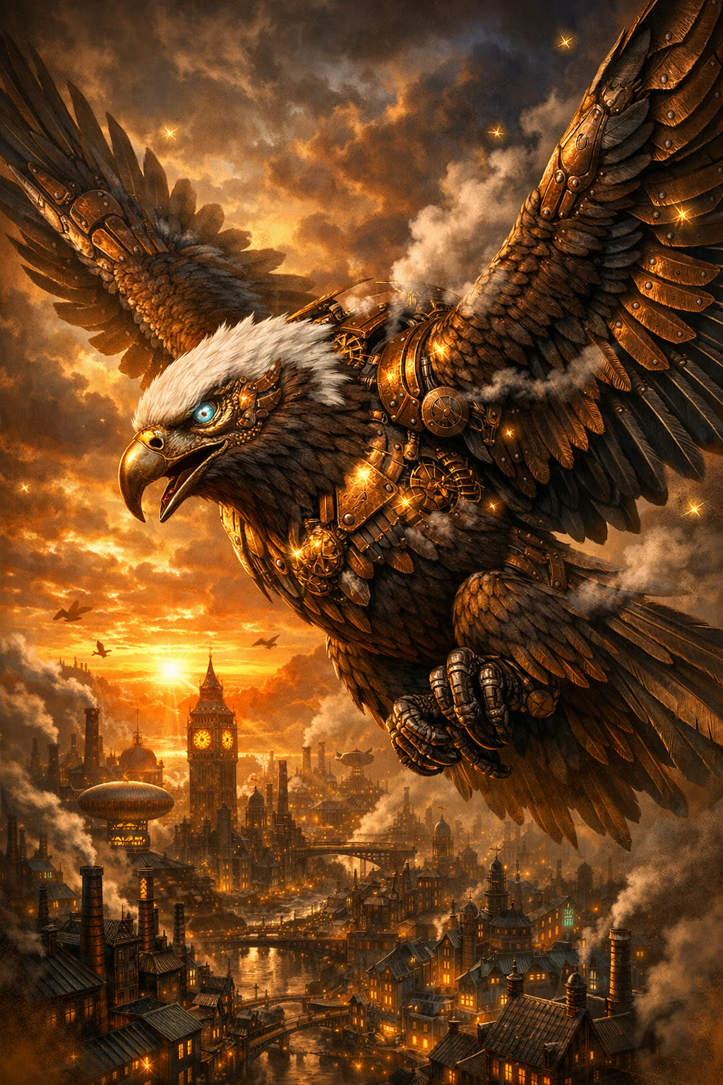 L'Aigle — Bestiarum Mechanicum — La Galerie Mécanique
