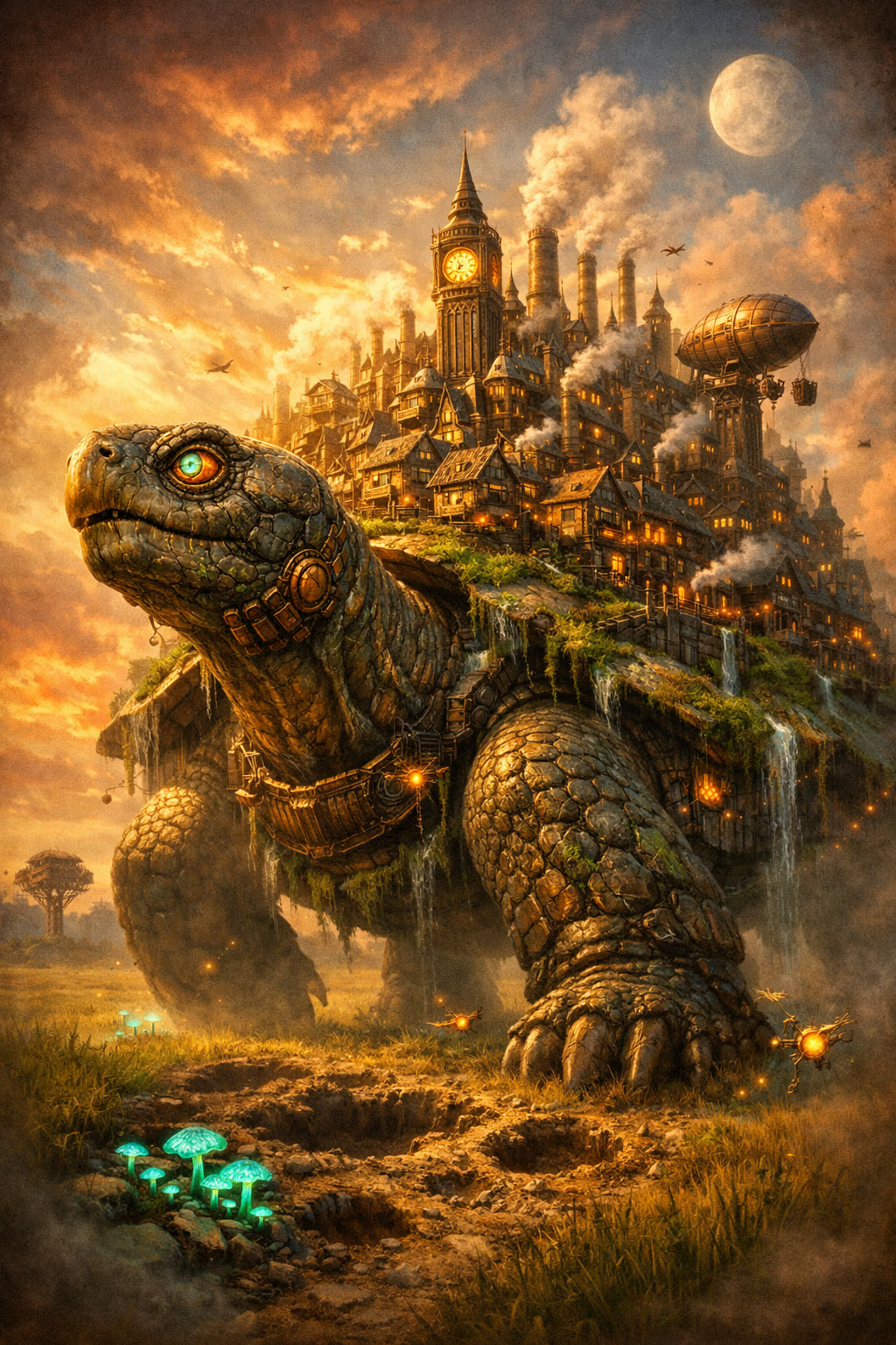 La Tortue-Cité — Bestiarum Mechanicum — La Galerie Mécanique
