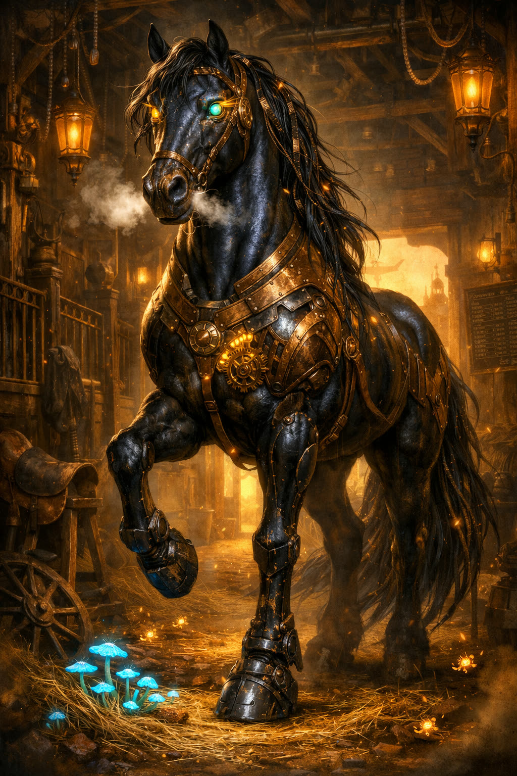 Le Cheval — Bestiarum Mechanicum — La Galerie Mécanique