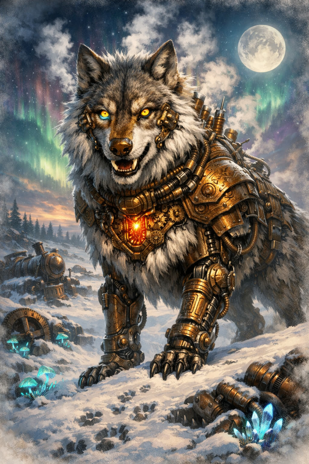 Le Loup — Bestiarum Mechanicum — La Galerie Mécanique