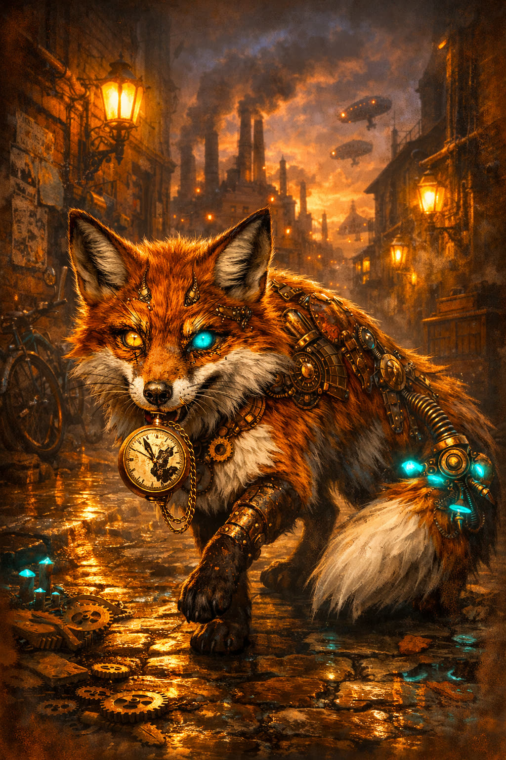Le Renard — Bestiarum Mechanicum — La Galerie Mécanique