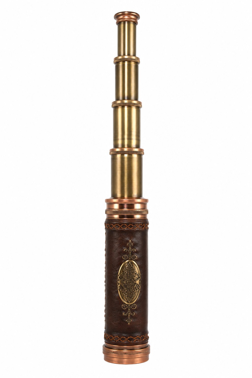 Longue-vue en laiton steampunk