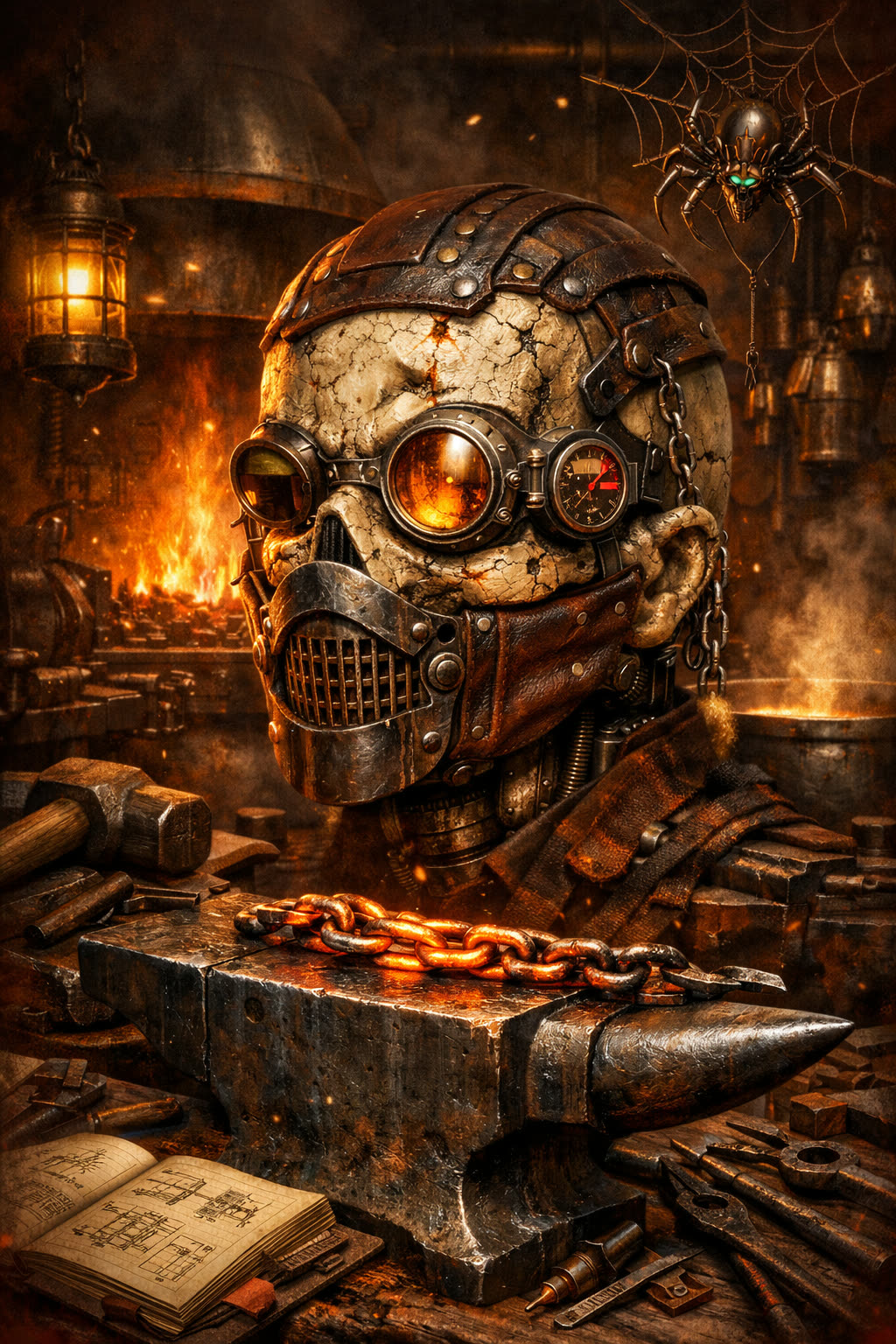 Le Forgeron — Memento Mori Mécaniques — La Galerie Mécanique