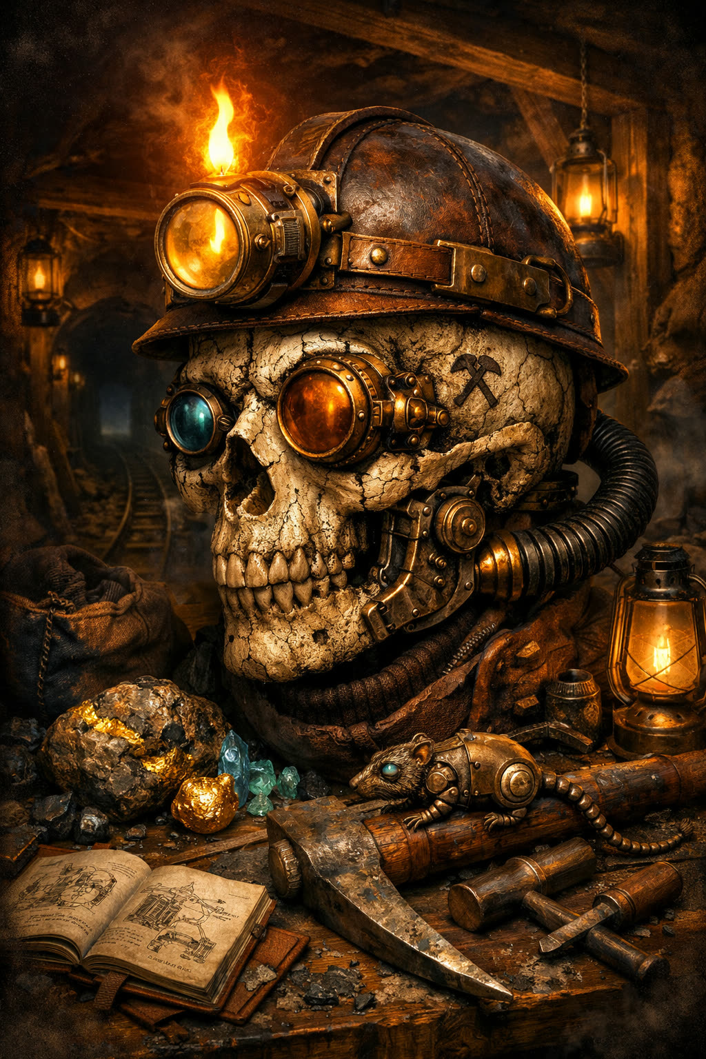 Le Mineur — Memento Mori Mécaniques — La Galerie Mécanique