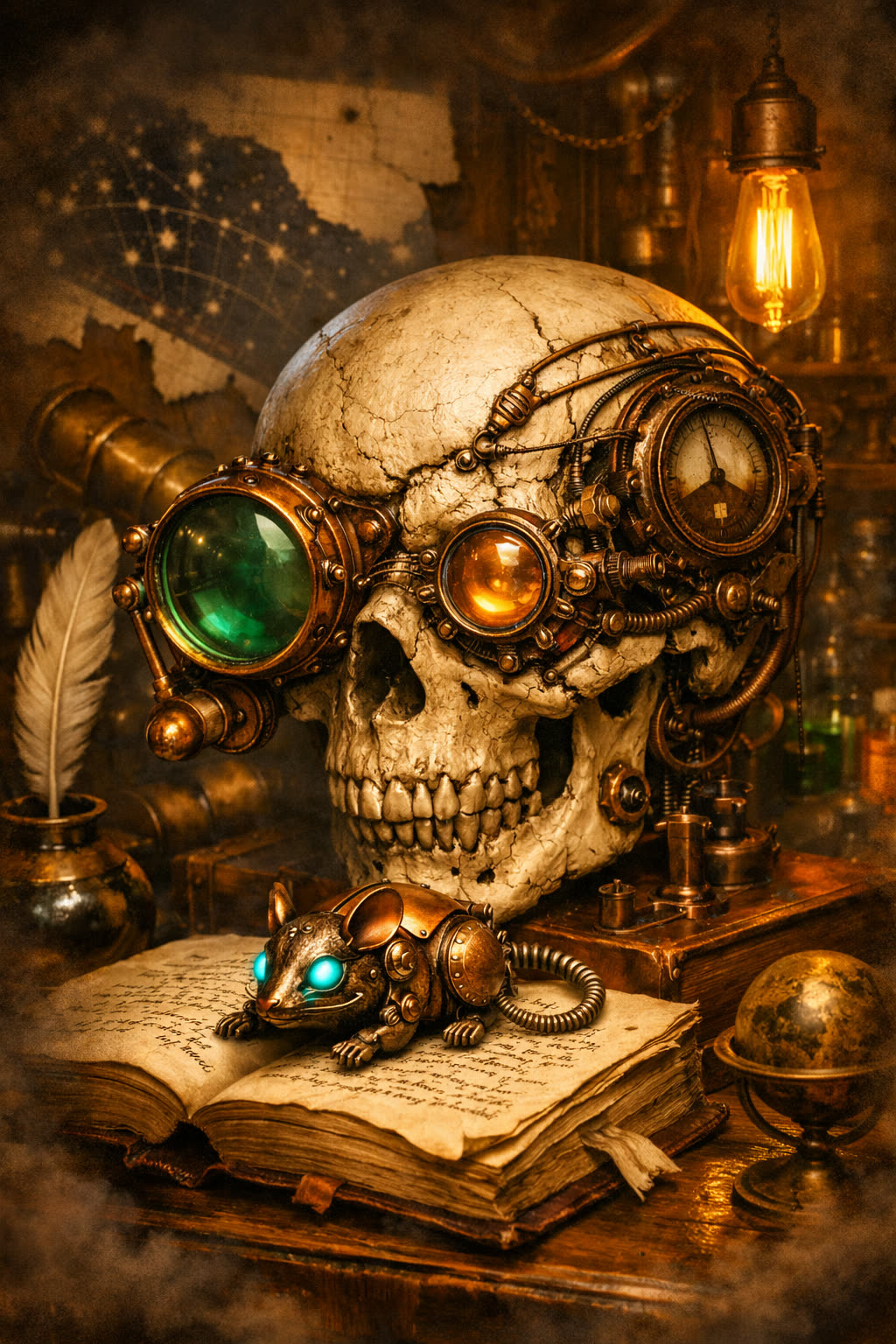 Le Savant — Memento Mori Mécaniques — La Galerie Mécanique