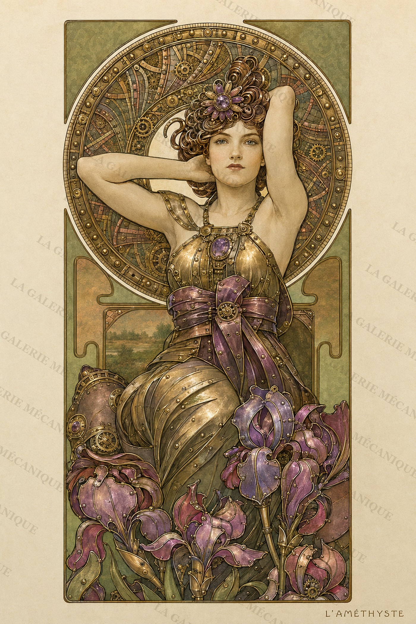 The Amethyst — Mucha Mechanica — La Galerie Mécanique