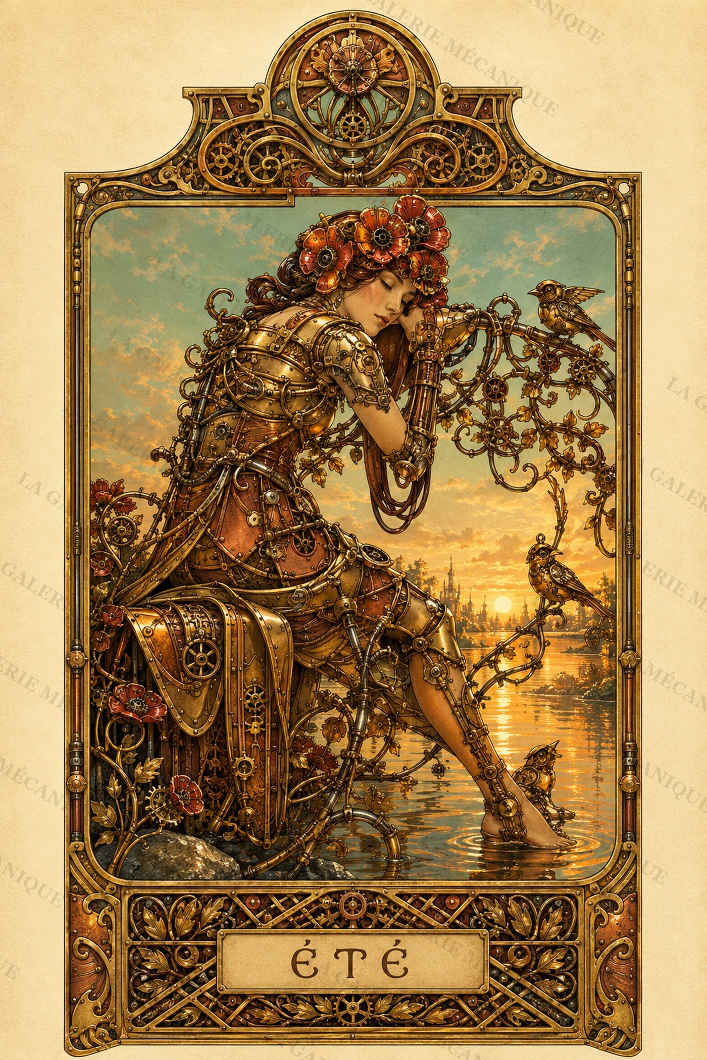 Summer — Mucha Mechanica — La Galerie Mécanique