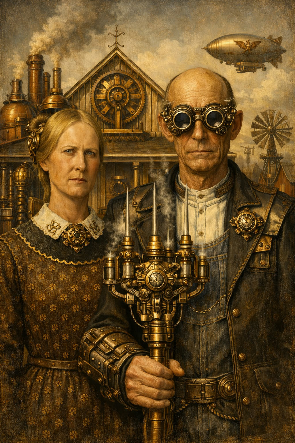 American Gothic — Portraits Mécaniques — La Galerie Mécanique