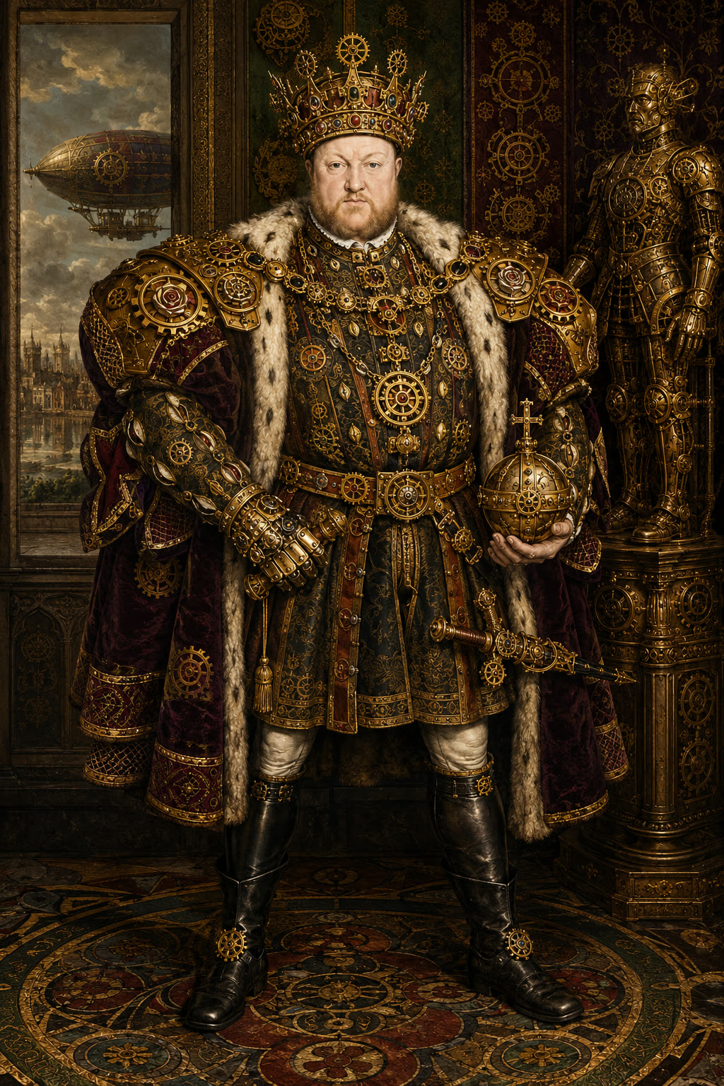 Henri VIII — Portraits Mécaniques — La Galerie Mécanique