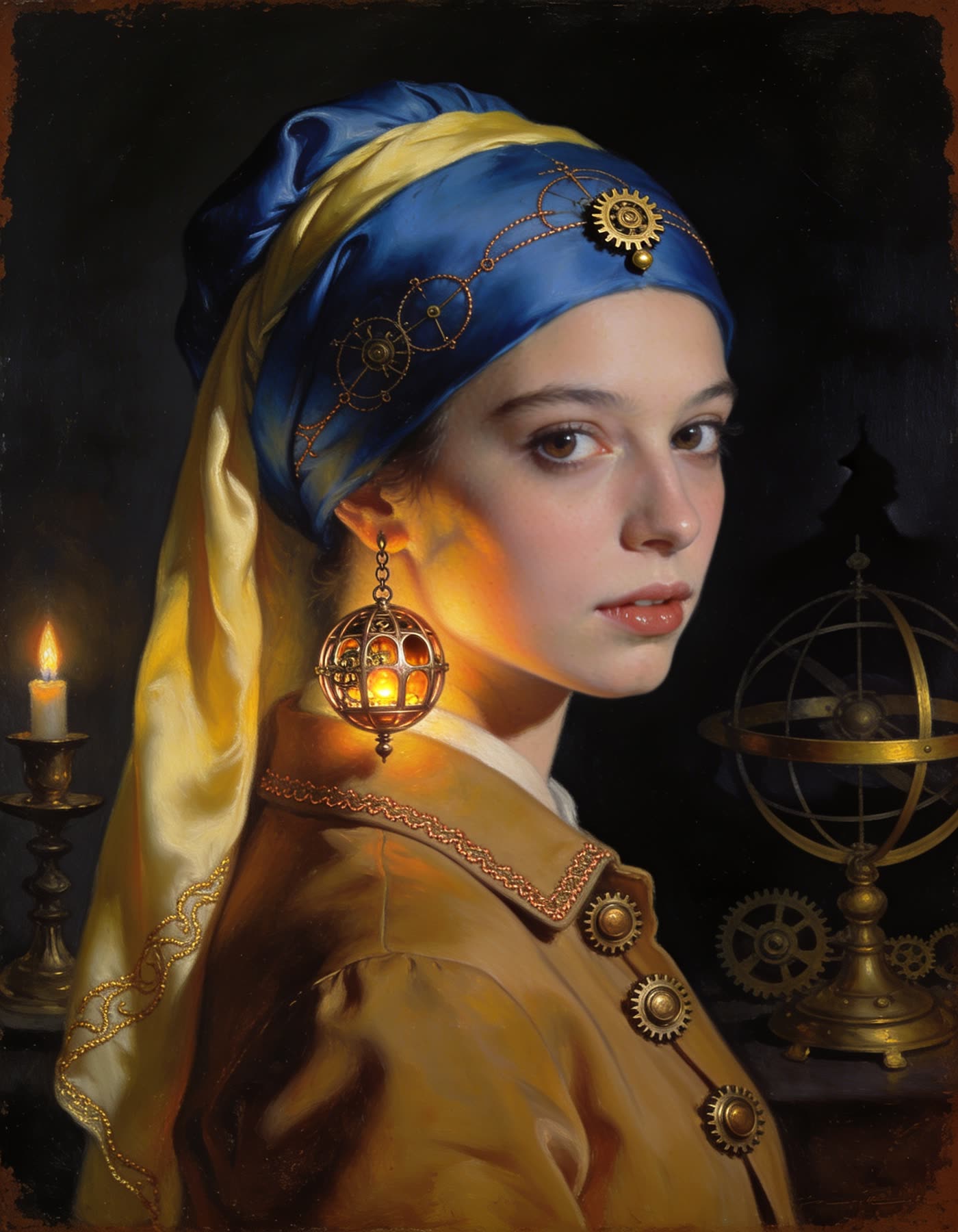 La Jeune Fille à la Perle — Portraits Mécaniques — La Galerie Mécanique