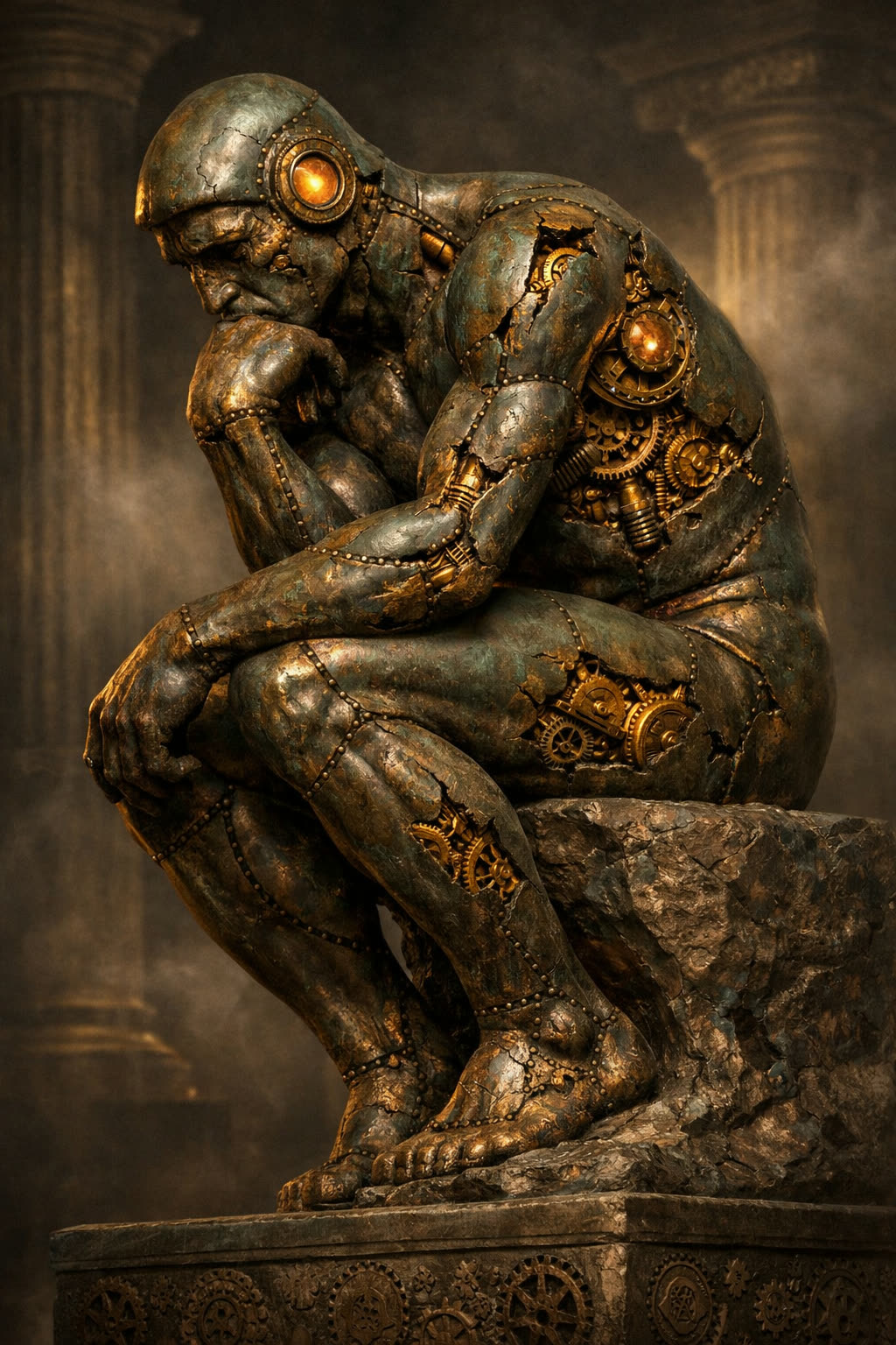 Le Penseur — Statuaria Mechanica — La Galerie Mécanique