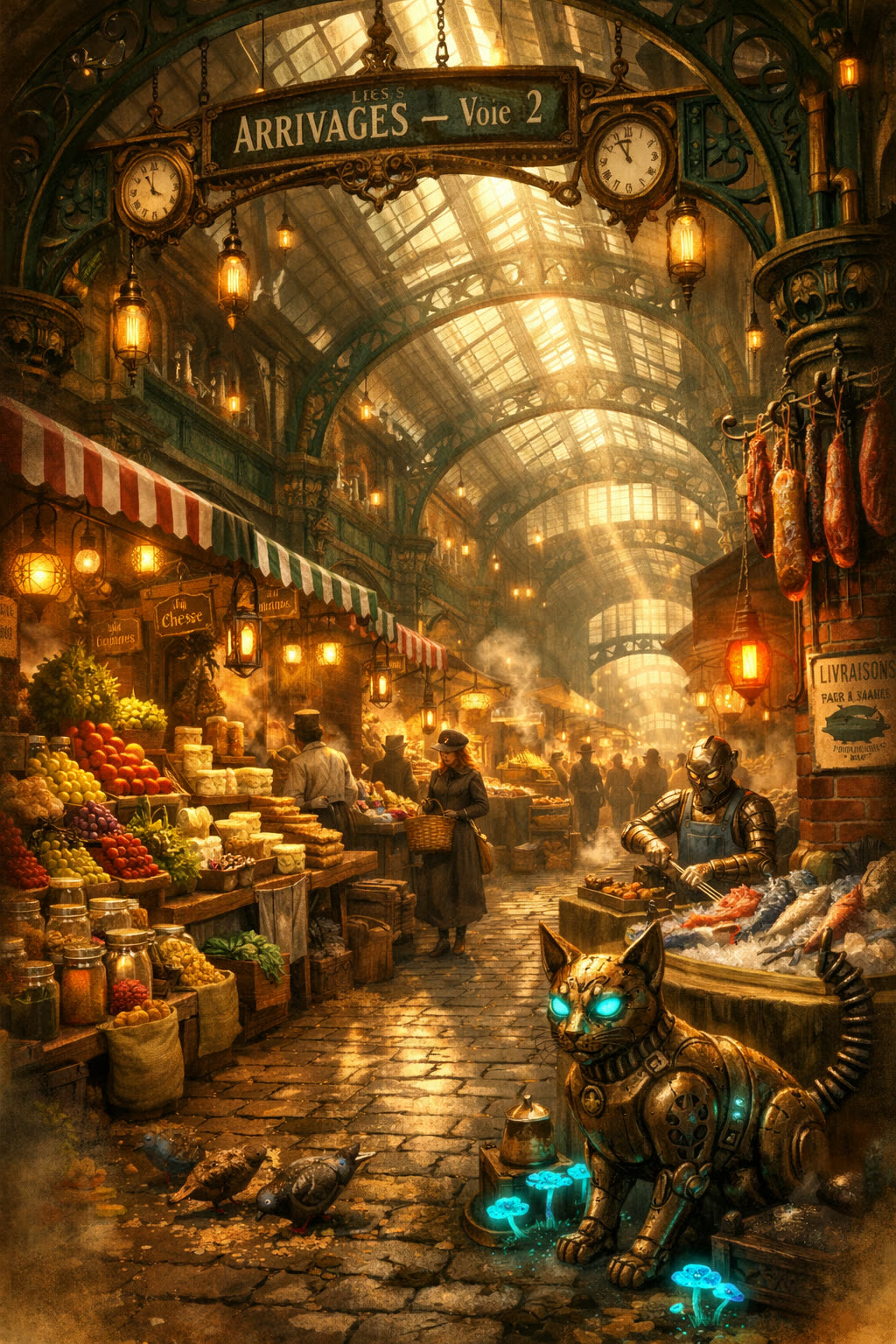 Les Halles Mécaniques — Urbs Mechanica — La Galerie Mécanique