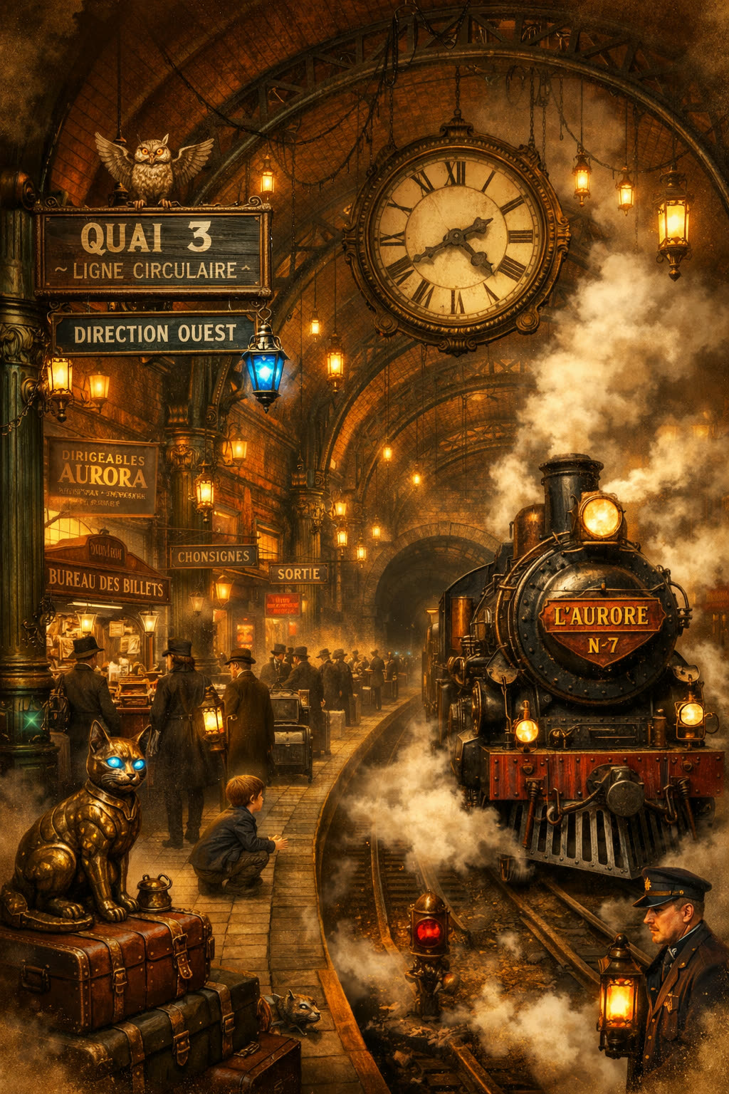 La Station des Profondeurs — Urbs Mechanica — La Galerie Mécanique