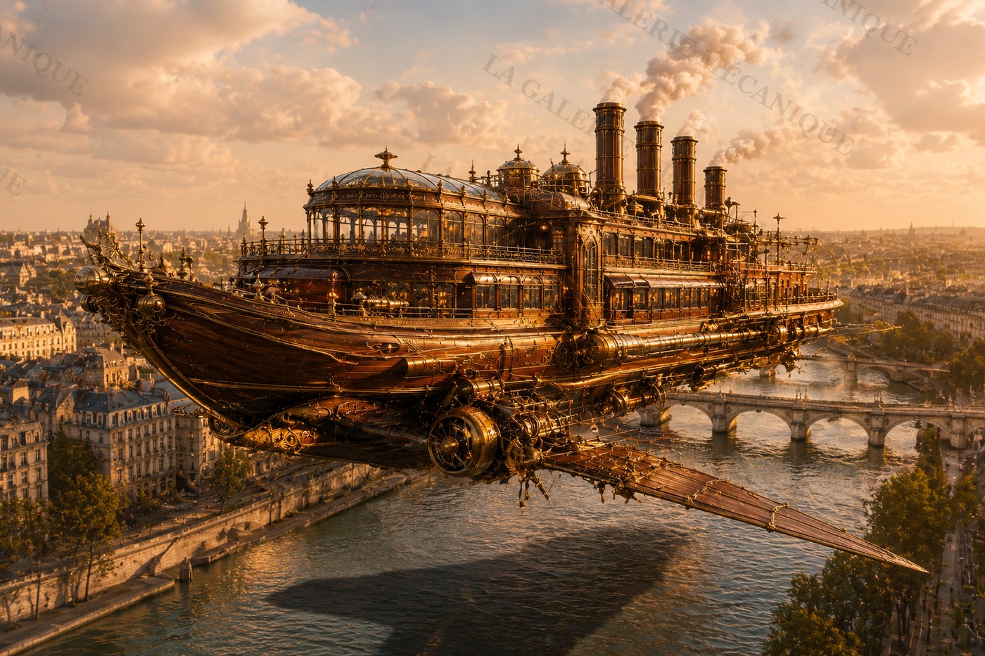 The Flying Ship — Impossible Vehicles — La Galerie Mécanique