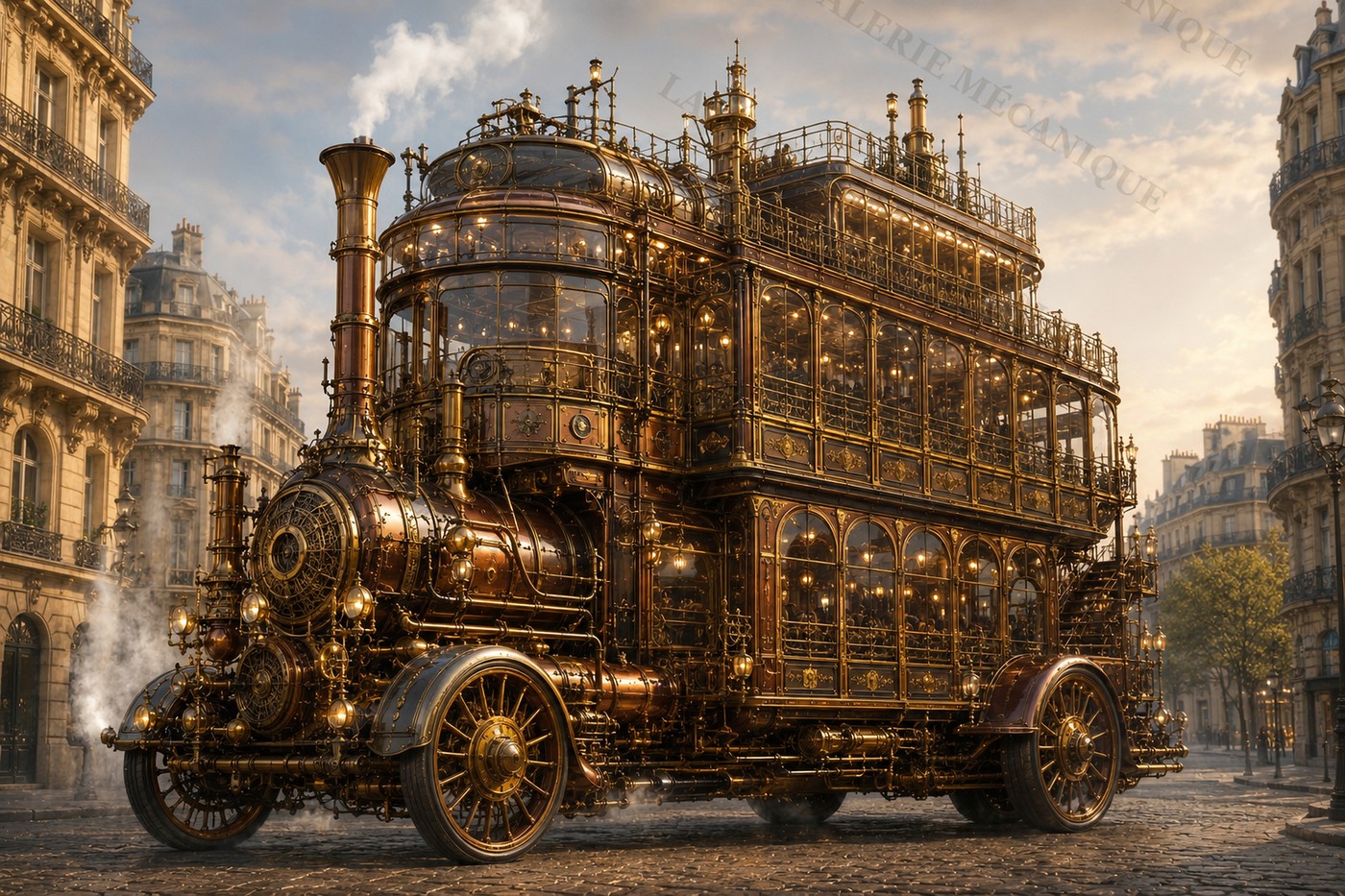 The Mega-Bus — Impossible Vehicles — La Galerie Mécanique