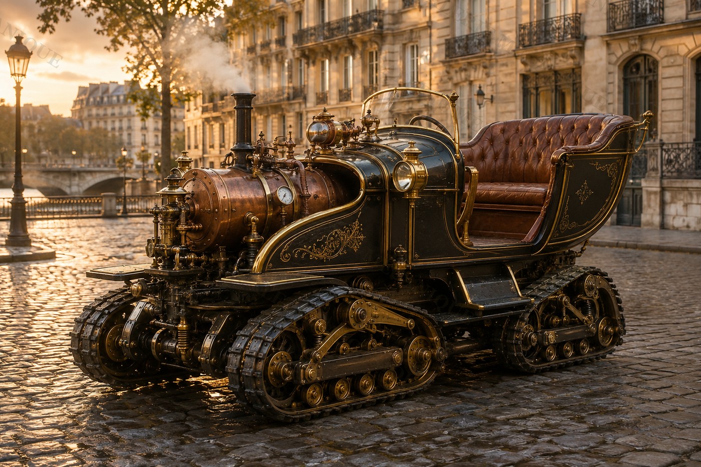 The Tracked Phaeton — Impossible Vehicles — La Galerie Mécanique
