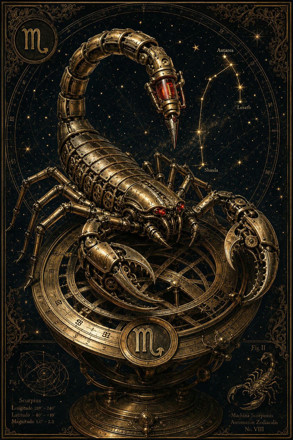 Scorpion — Zodiacus Mechanica — La Galerie Mécanique