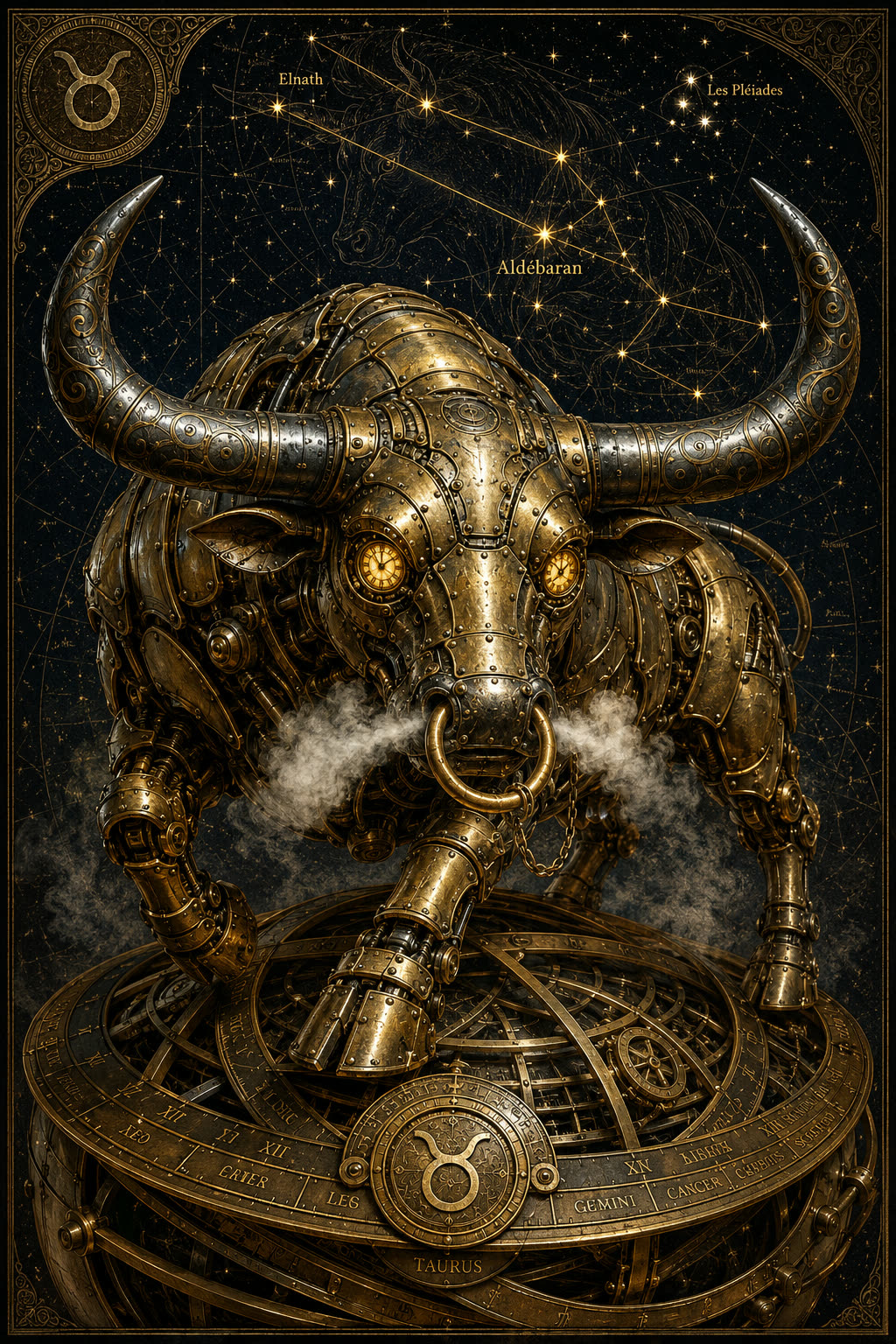 Taureau — Zodiacus Mechanica — La Galerie Mécanique